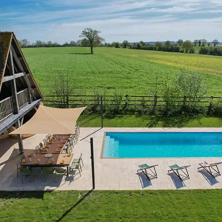 Villa Briauche 61 - Piscine Chauffee - Volley - 2h Paris - 45p Éperrais